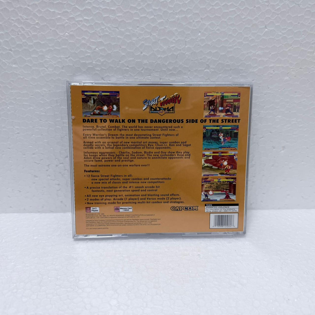 Street Fighter Alpha -PlayStation