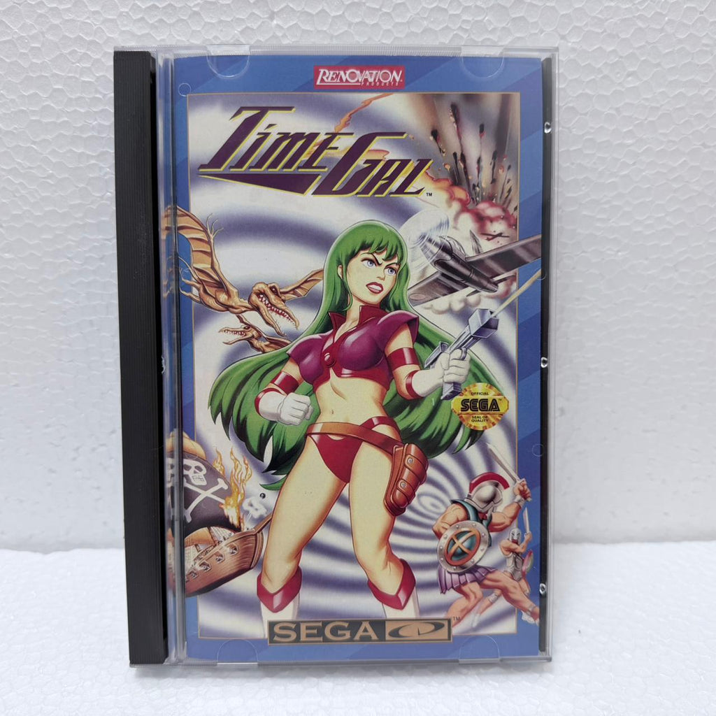 Time Gal  - Sega Cd / Mega CD - Box em Acrílico