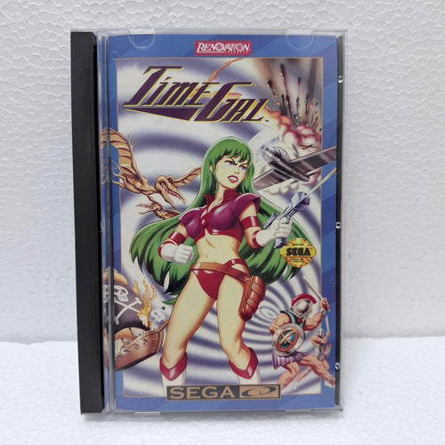 Time Gal  - Sega Cd / Mega CD - Box em Acrílico