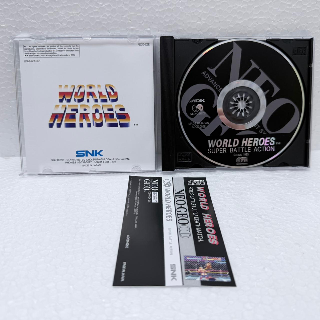 World Heroes -Neo-Geo CD