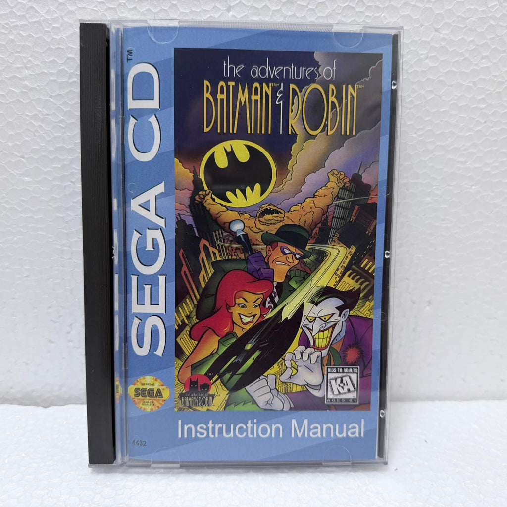 Batman & Robin  - Sega Cd / Mega CD - Box em Acrílico