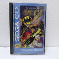 Batman & Robin  - Sega Cd / Mega CD - Box em Acrílico