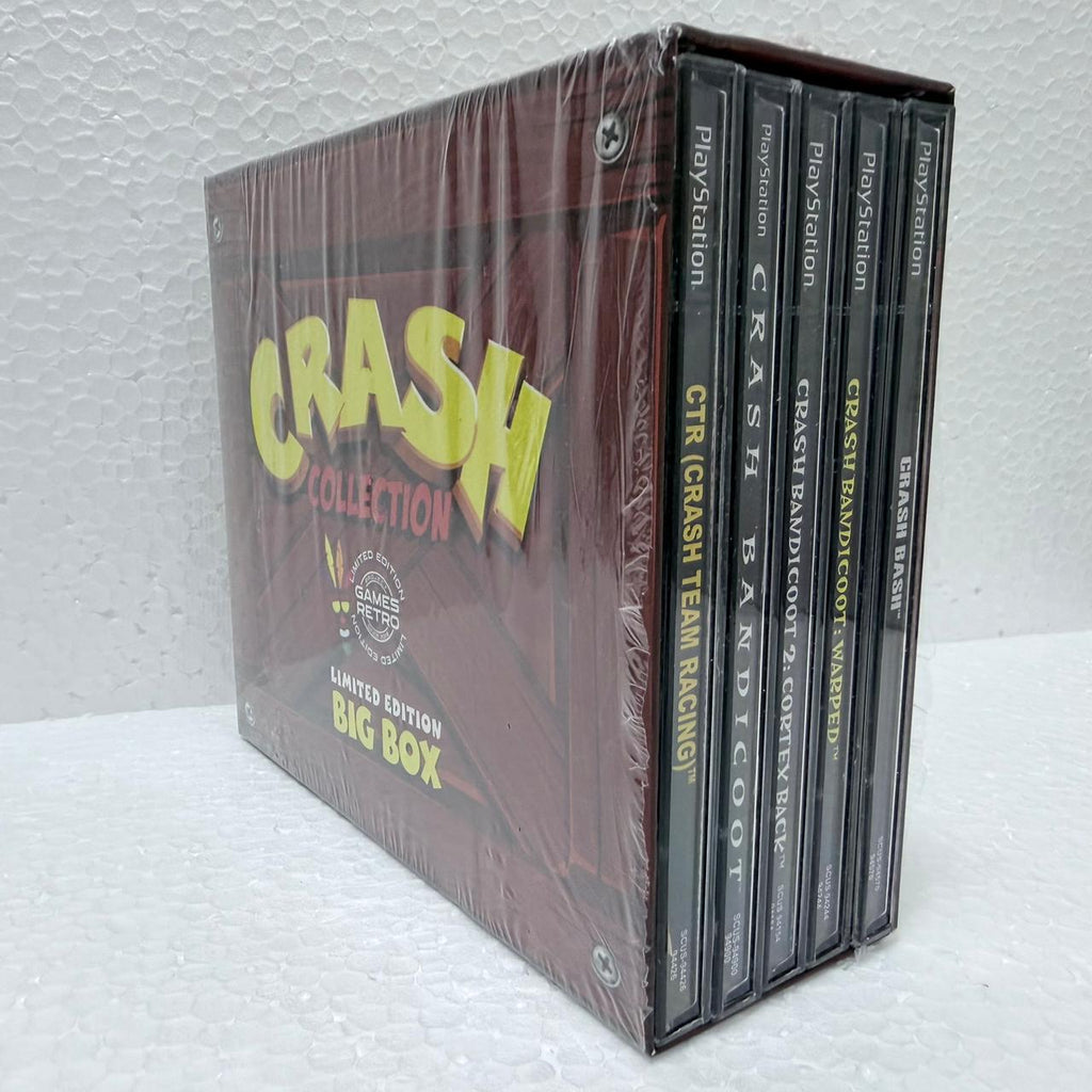 Crash Bandicoot Box 5 jogos + Pôster - PlayStation
