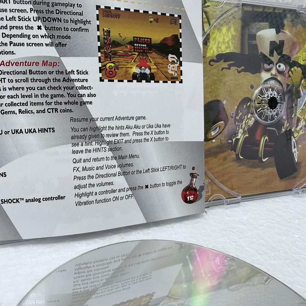 Crash Bandicoot Box 5 jogos + Pôster - PlayStation