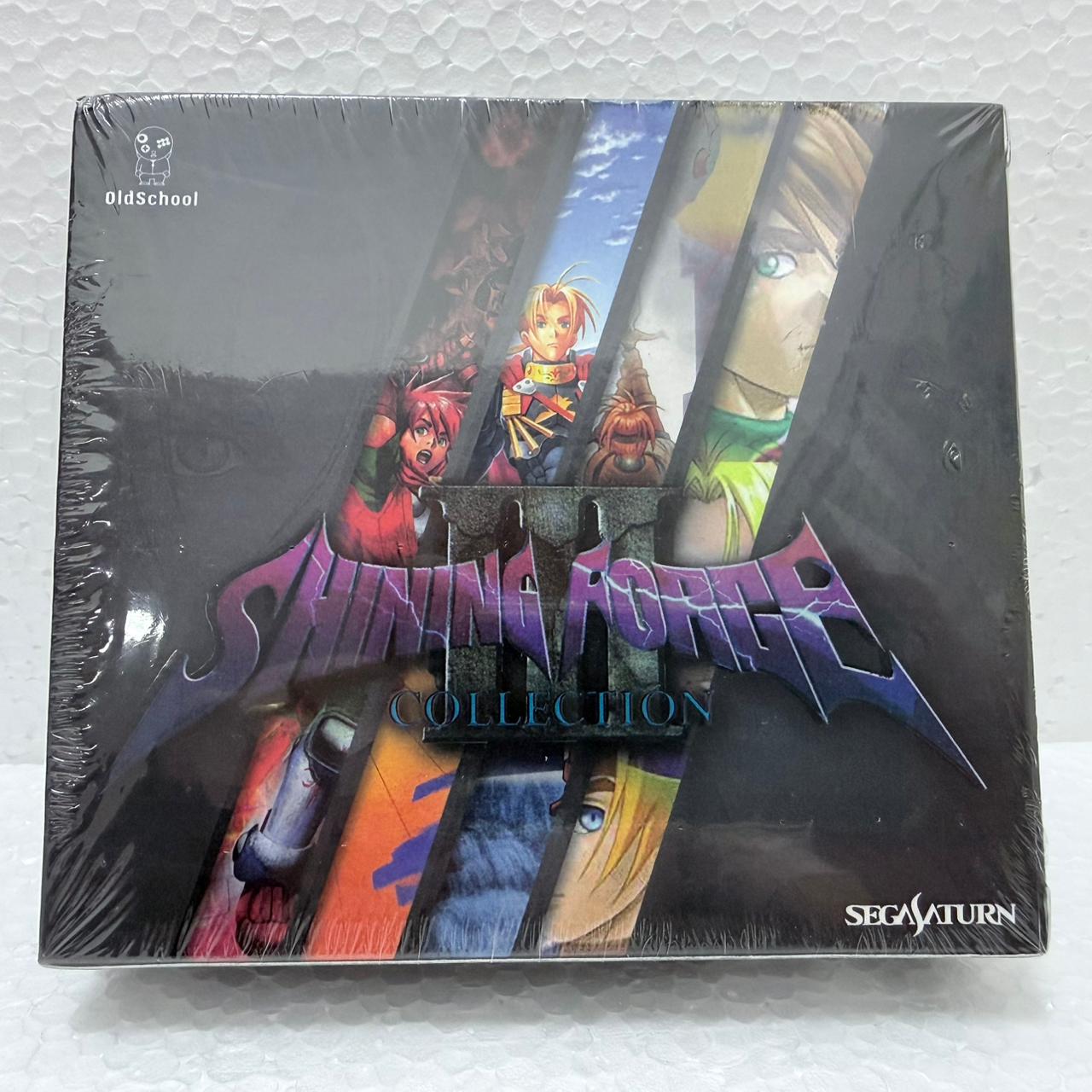 Shining Force 3 - Box com 3 jogos + CD Músicas - Sega Saturno