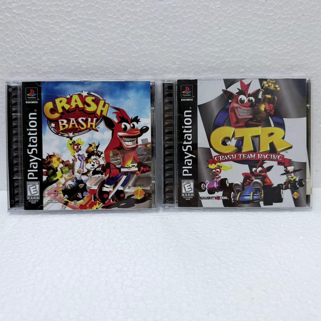 Crash Bandicoot Box 5 jogos + Pôster - PlayStation