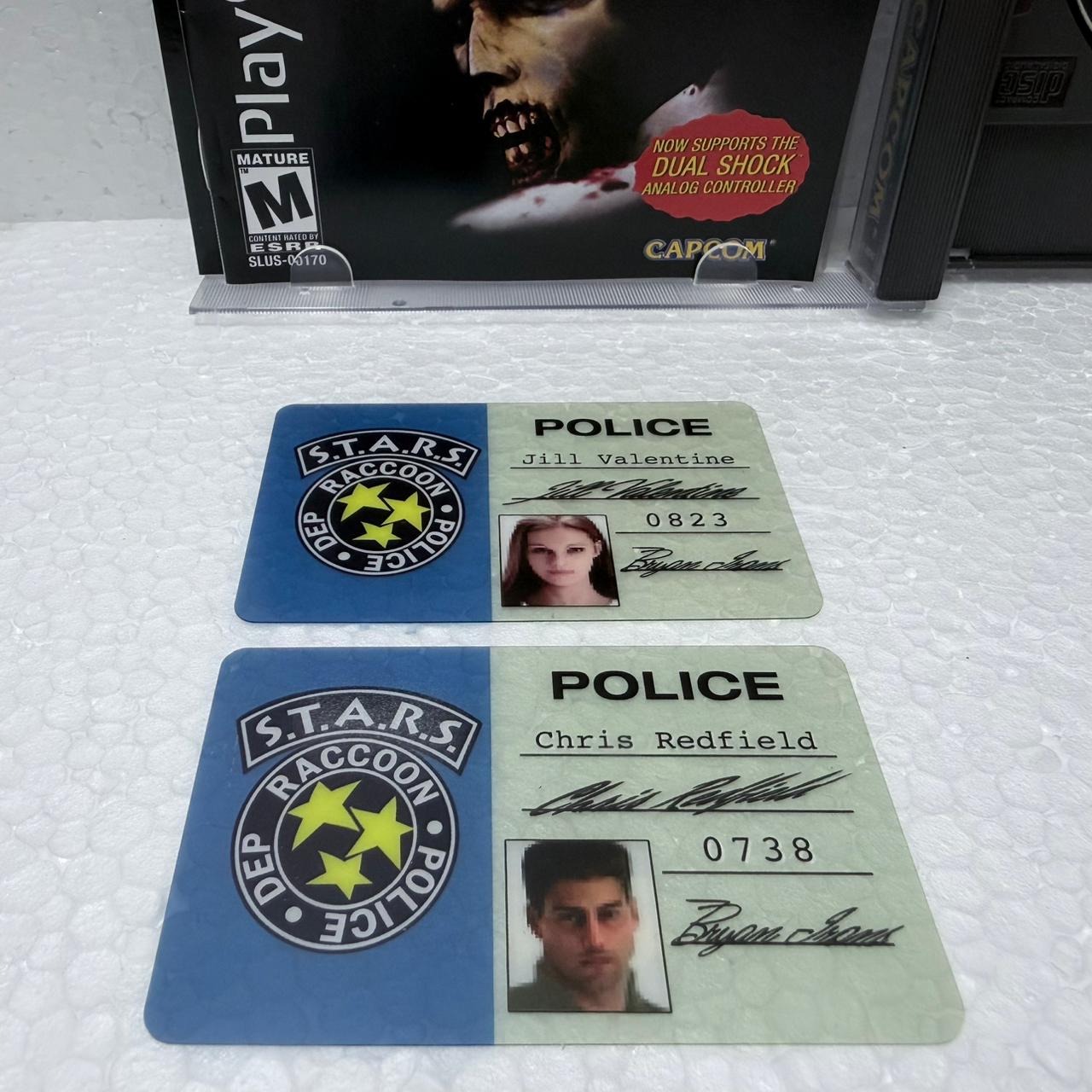 Resident Evil - PlayStation - Box em Acrílico