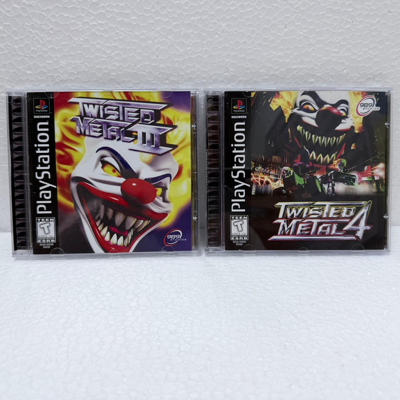 Twisted Metal Box 5 jogos + Pôster - PlayStation