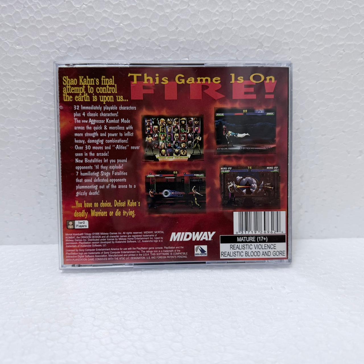 Mortal Kombat Trilogy -PlayStation