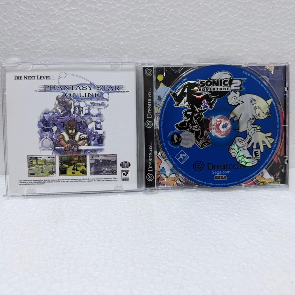 Sonic 1 e 2 Box - Dreamcast