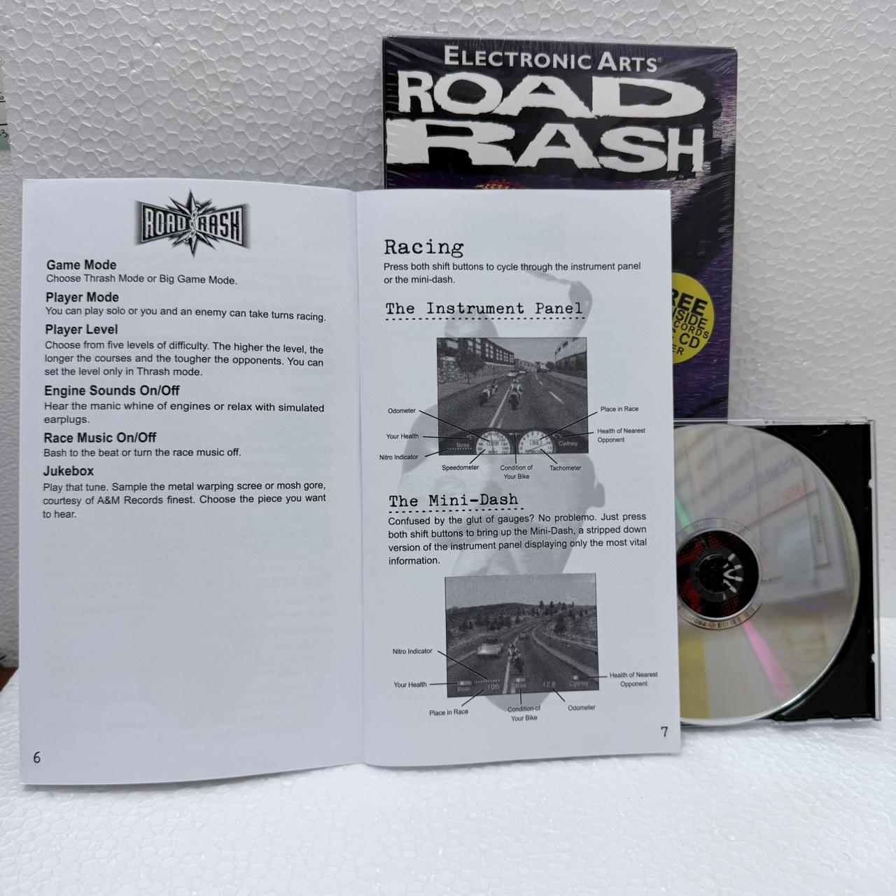 Road Rash -3DO - Long Box