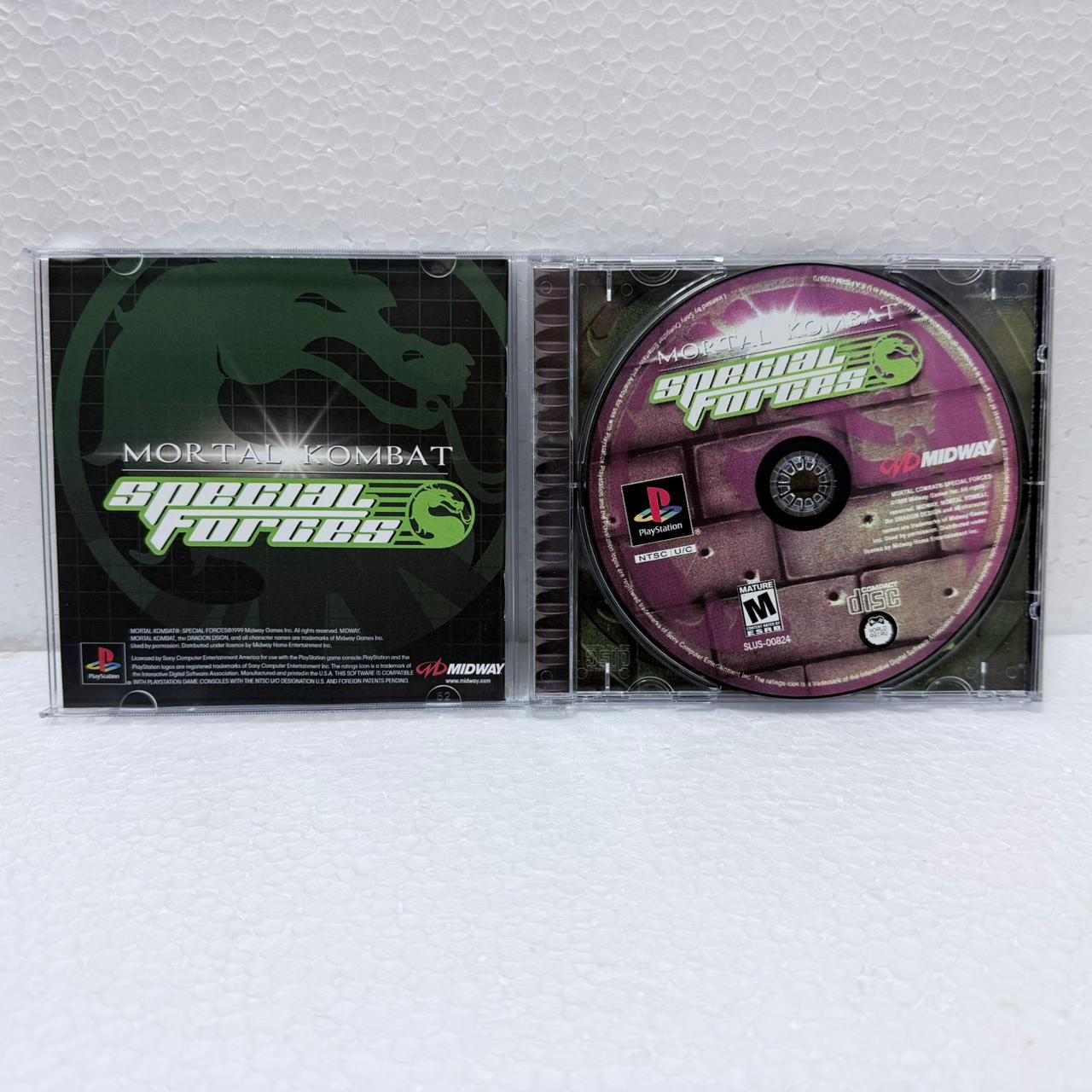 Mortal Kombat Special Forces -PlayStation
