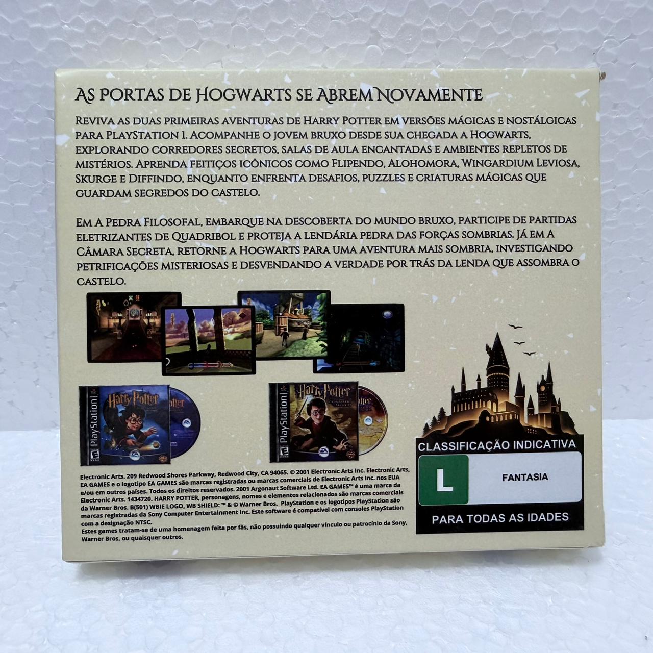 Harry Potter Box com 2 jogos - PlayStation