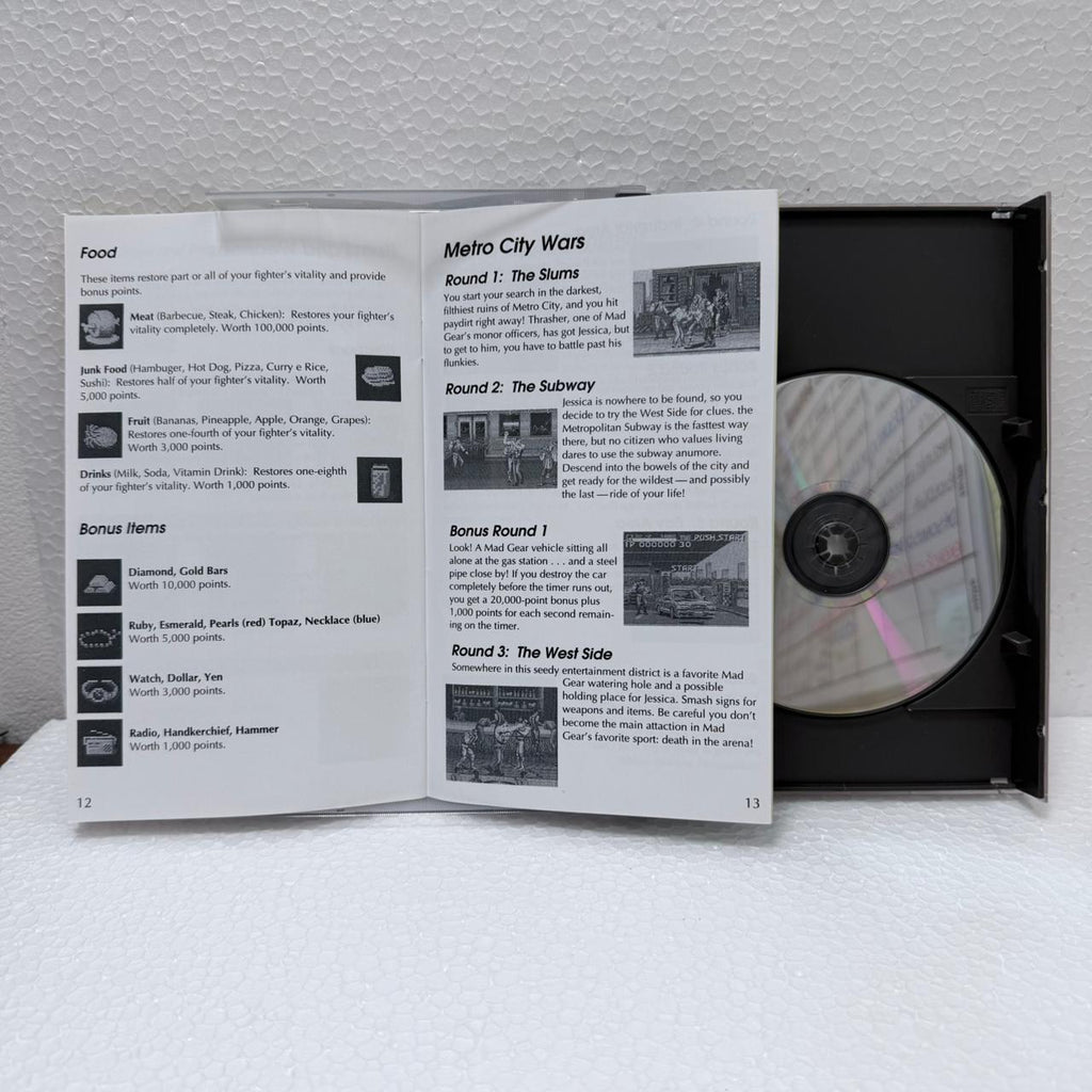 Final Fight - Sega Cd / Mega CD - Box em Acrílico