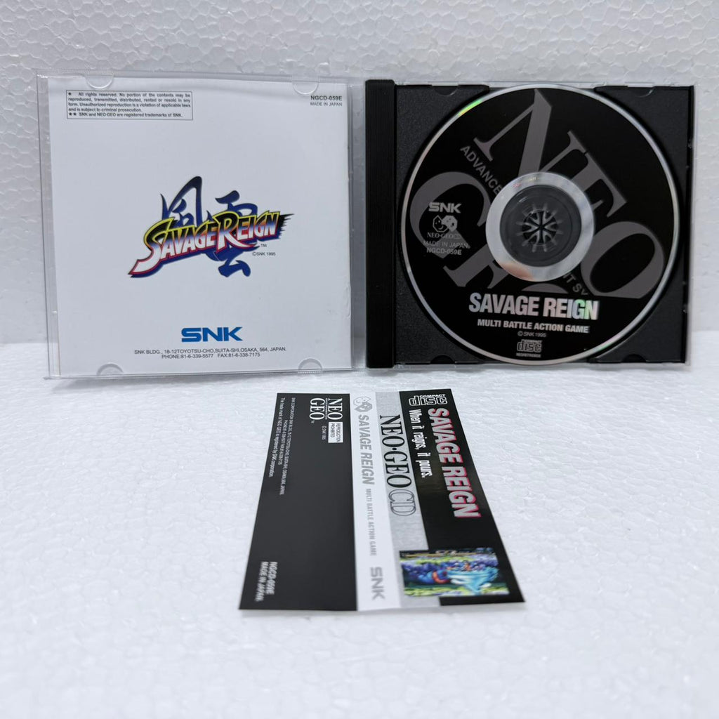Savage Reign -Neo-Geo CD