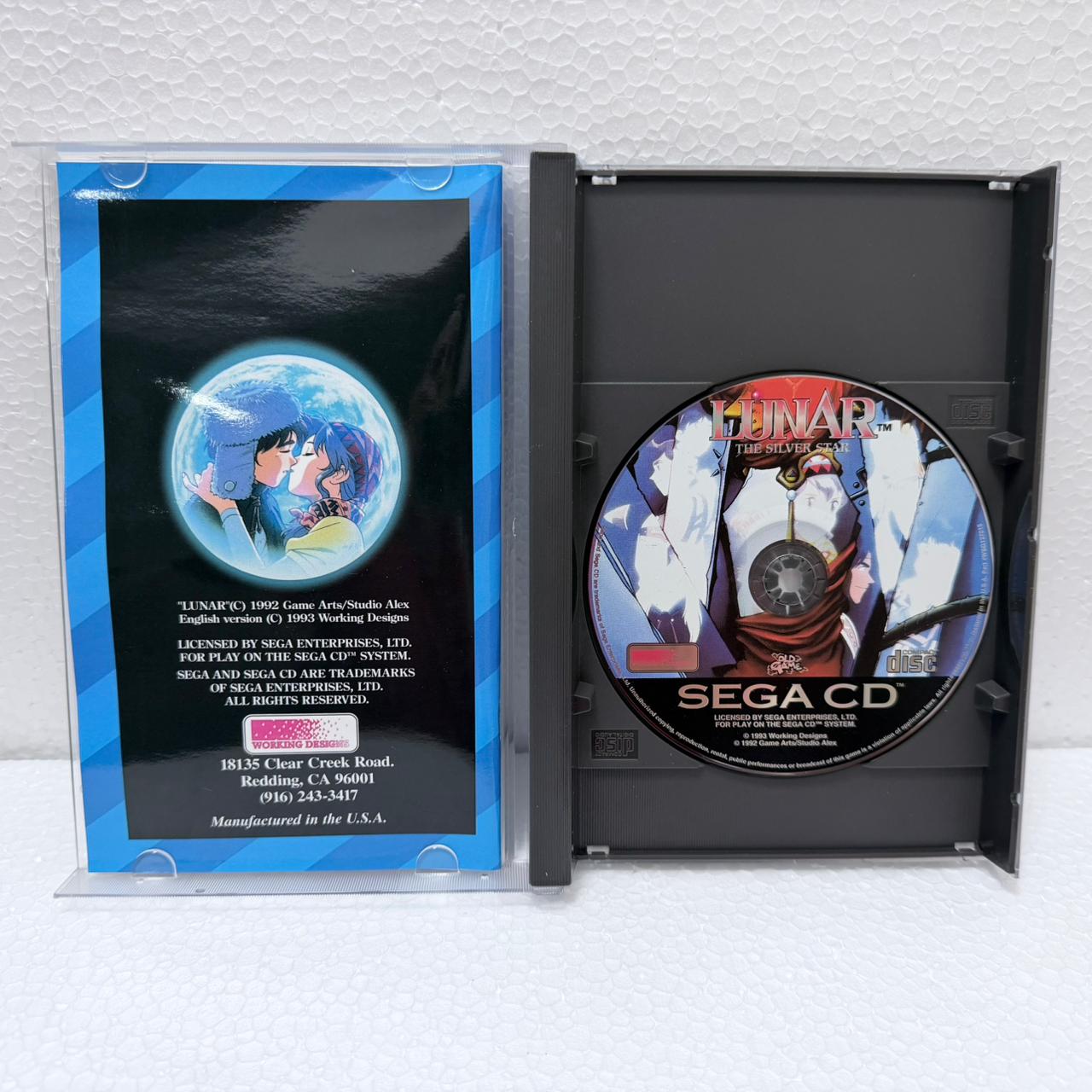Lunar -Sega Cd / Mega CD - Box em Acrílico