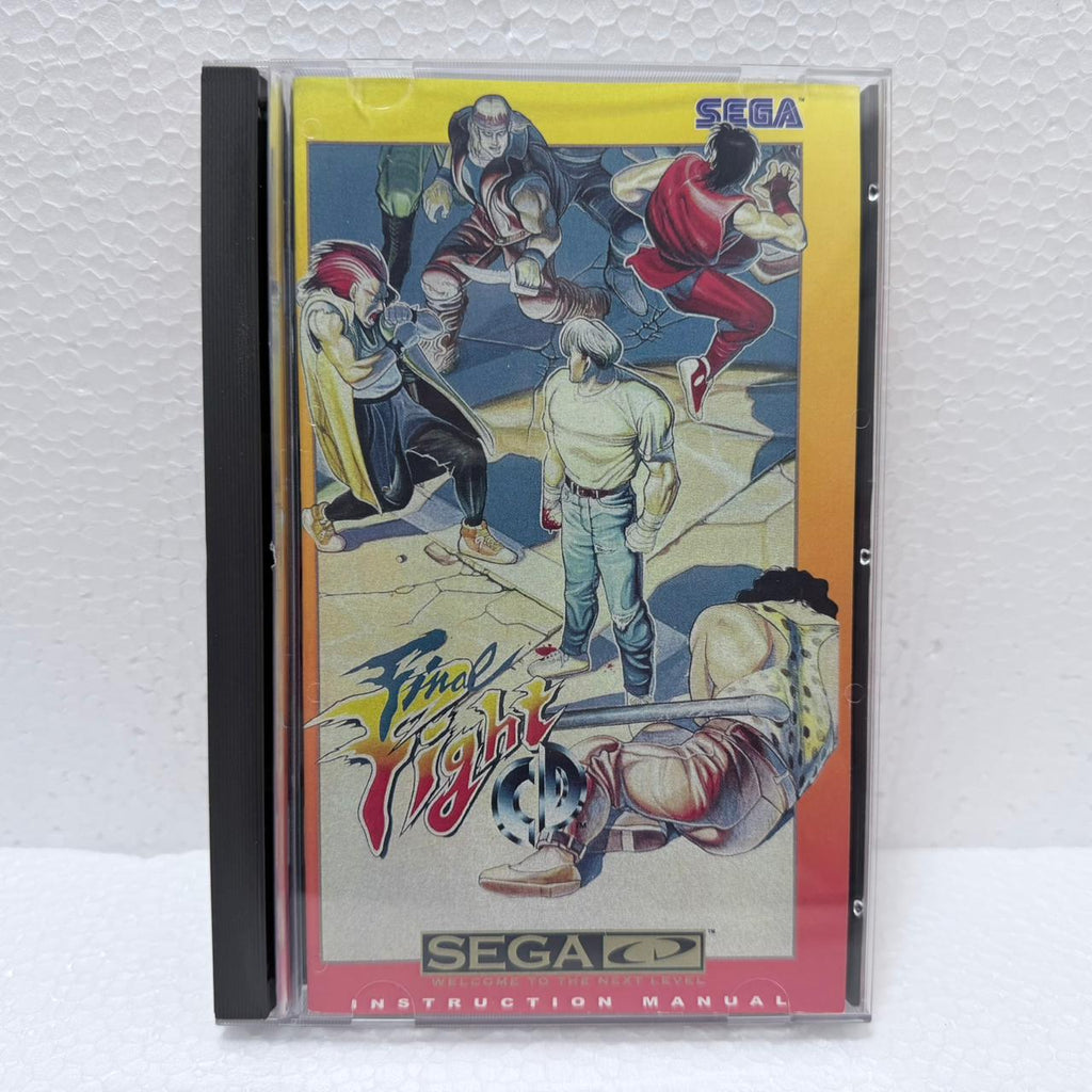 Final Fight - Sega Cd / Mega CD - Box em Acrílico