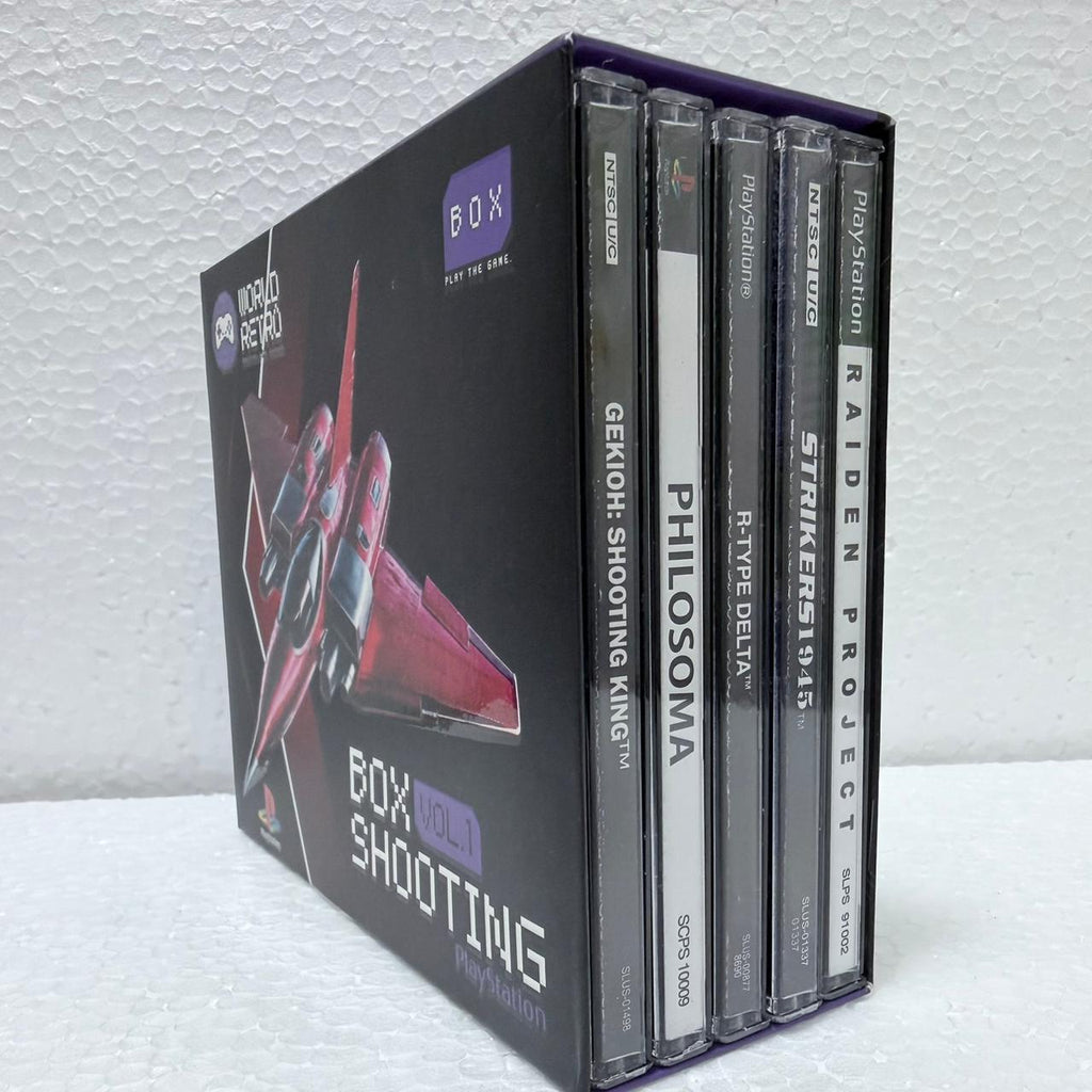 Navinha / Shoot em Up Box 5 jogos - PlayStation