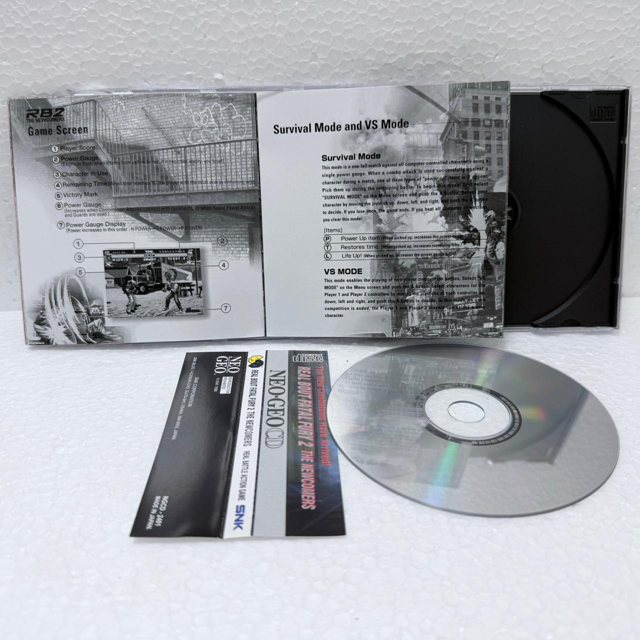 RB2 The Newcomer -Nego-Geo CD
