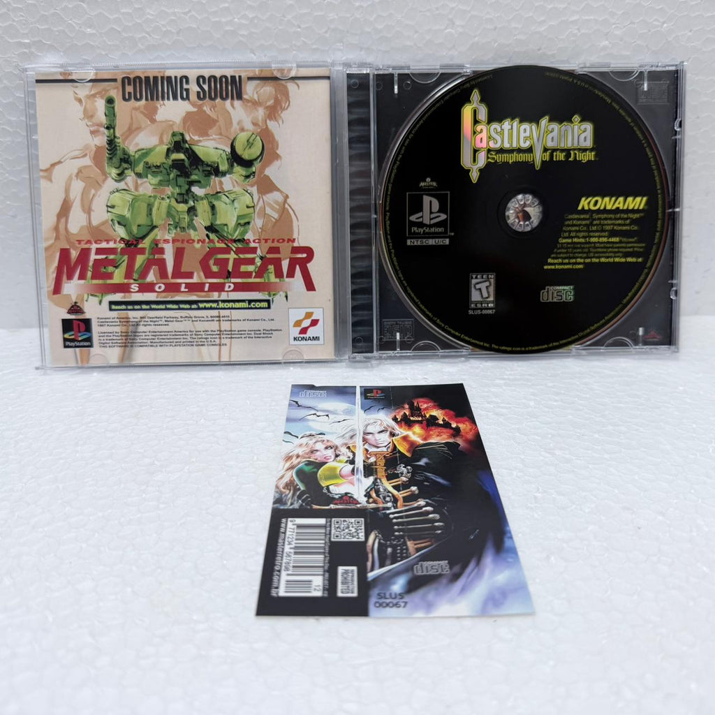 Castlevania Symphony Of The Night -PlayStation