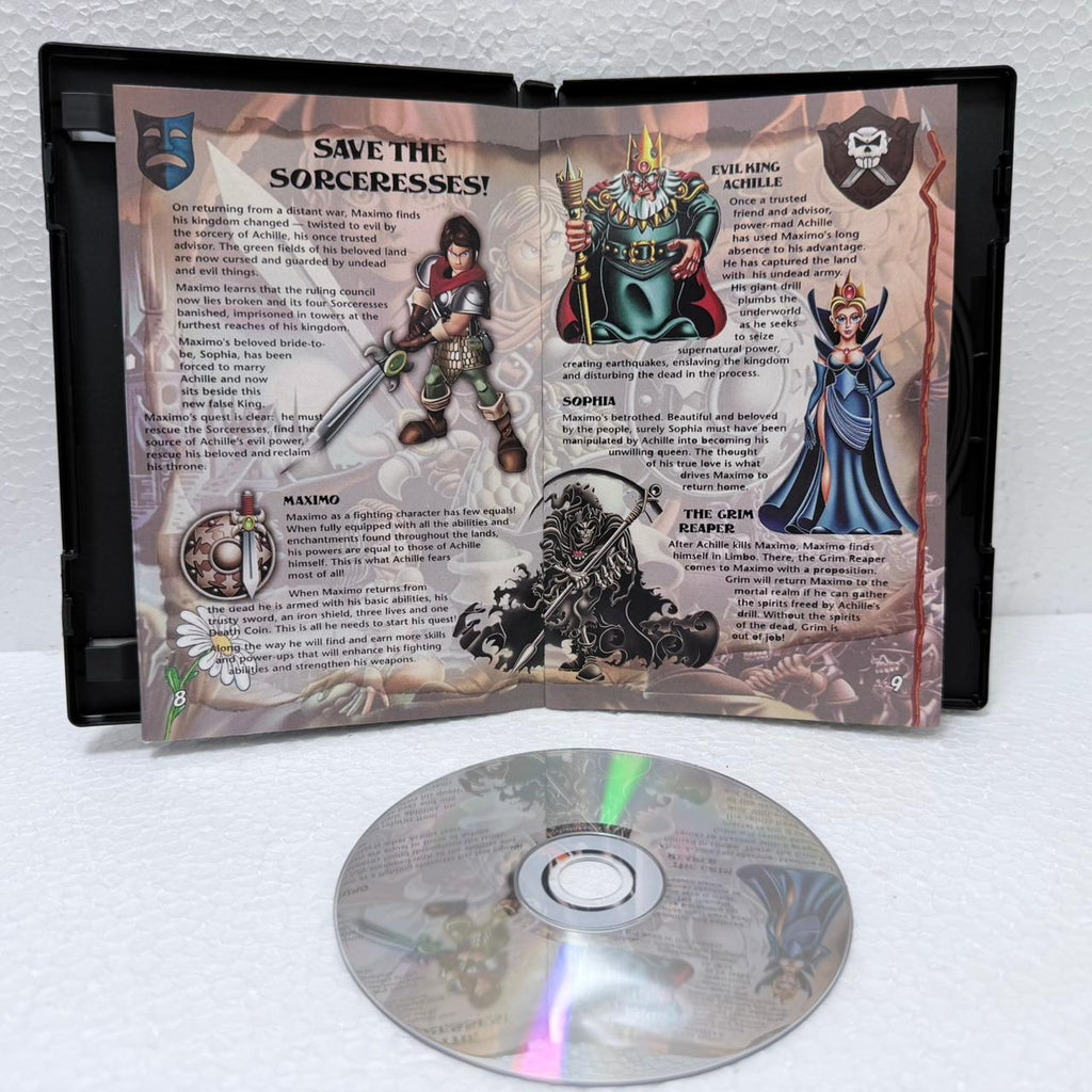 Maximo Ghost To Glory -PlayStation2
