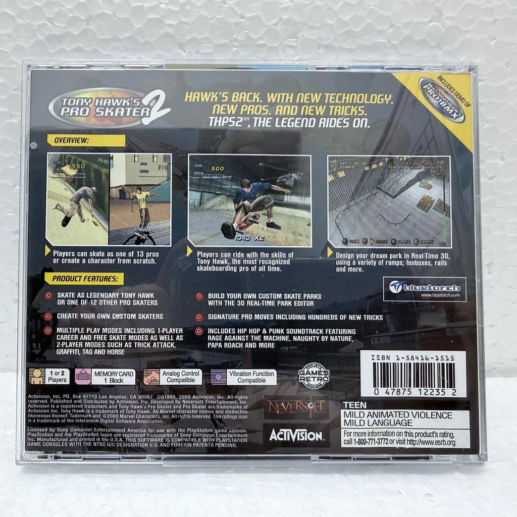 Tony Hawk´s Pro Skater 2 -PlayStation