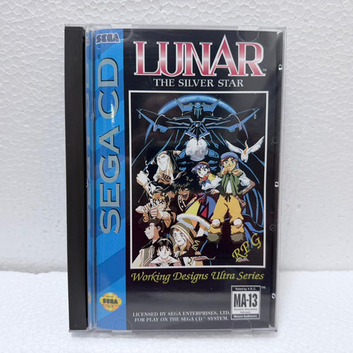 Lunar -Sega Cd / Mega CD - Box em Acrílico
