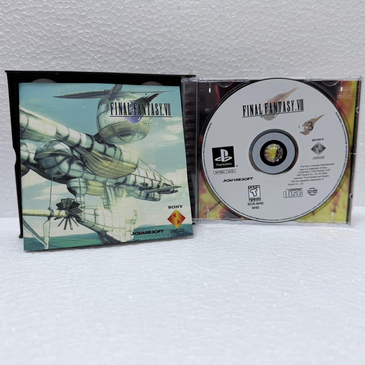 Final Fantasy VII 3CDs - PlayStation