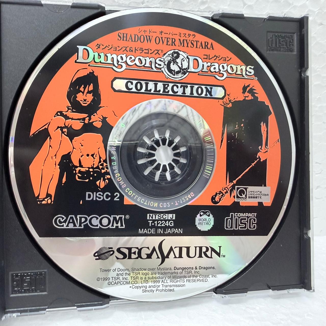 Dungeons & Dragons 2 CDs - Sega Saturn