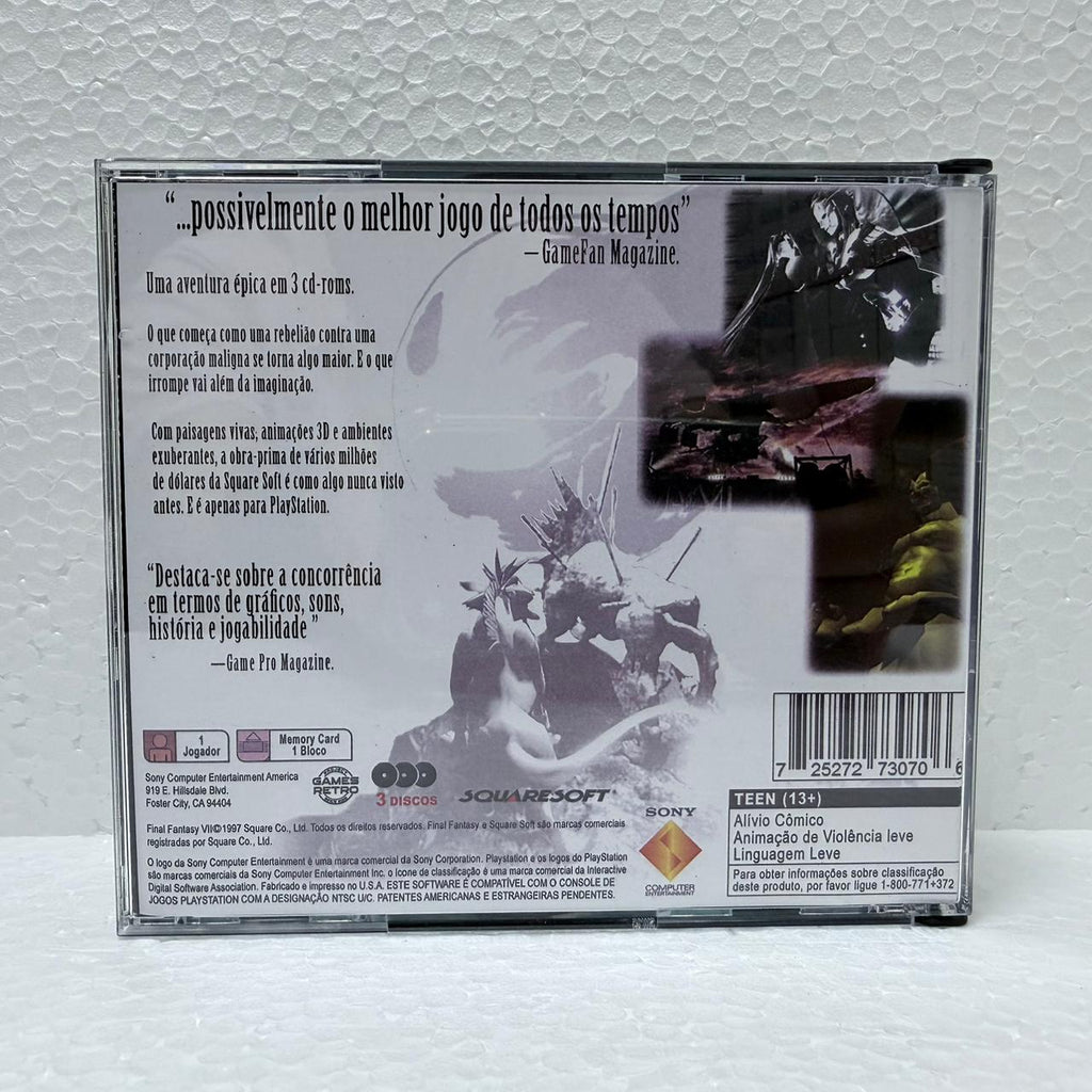 Final Fantasy VII 3CDs - PlayStation