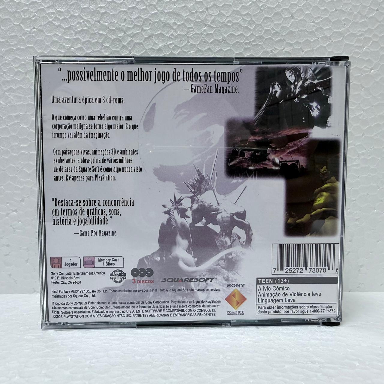 Final Fantasy VII 3CDs - PlayStation