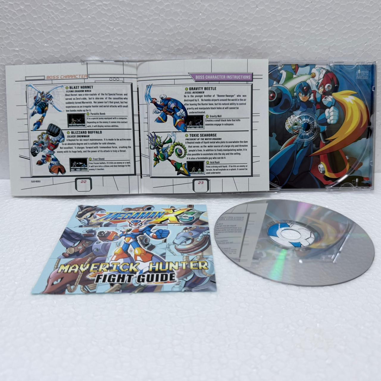 Megaman X Colection Box com 4 jogos + Pôster - PlayStation