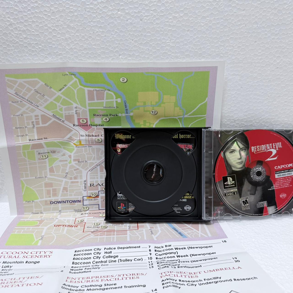 Resident Evil Box 5 jogos + Pôster - PlayStation