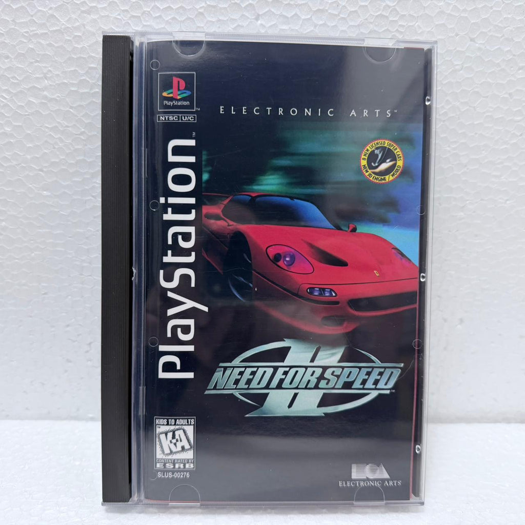 Need For Speed 2  -PlayStation - Box em Acrílico