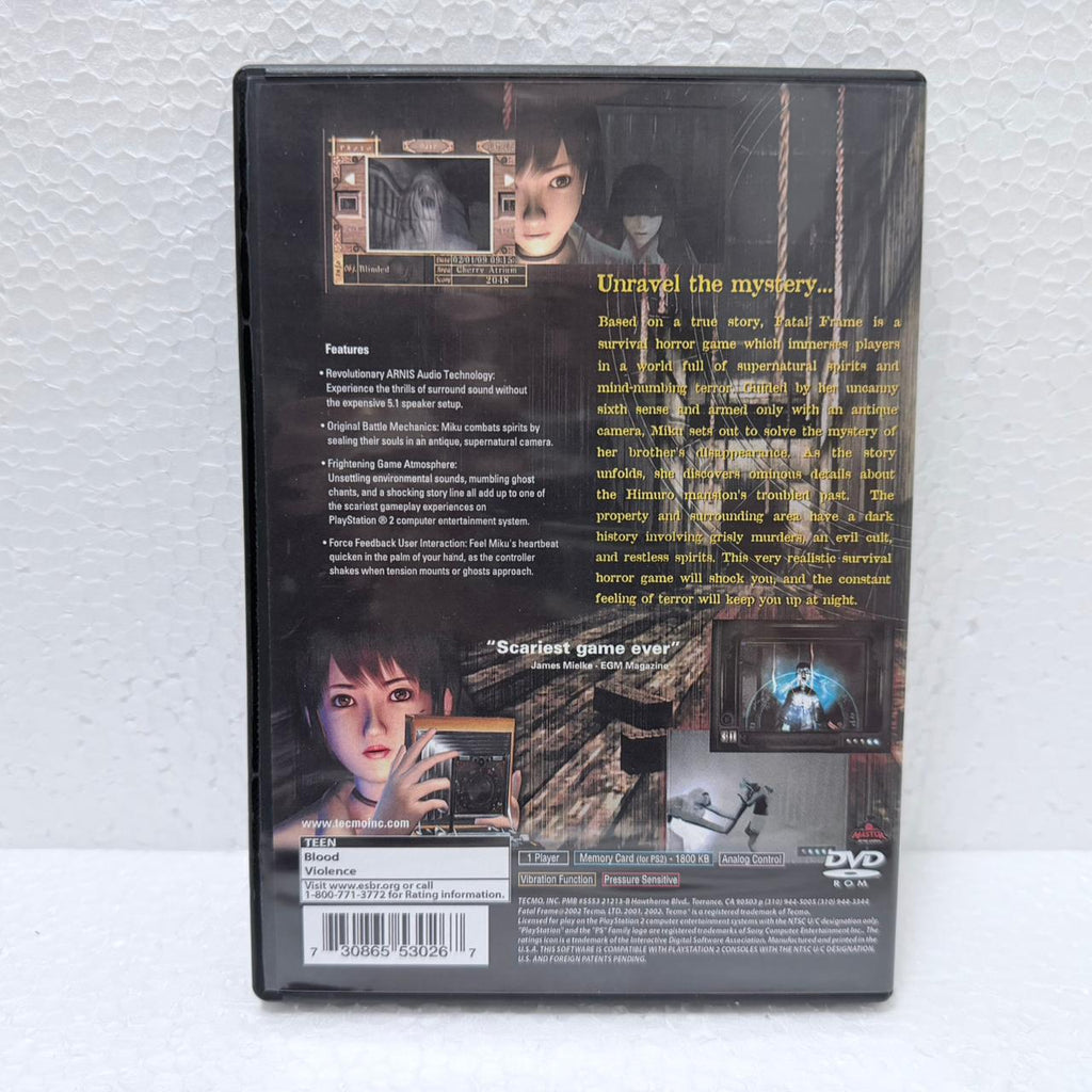 Fatal Frame -PlayStation2