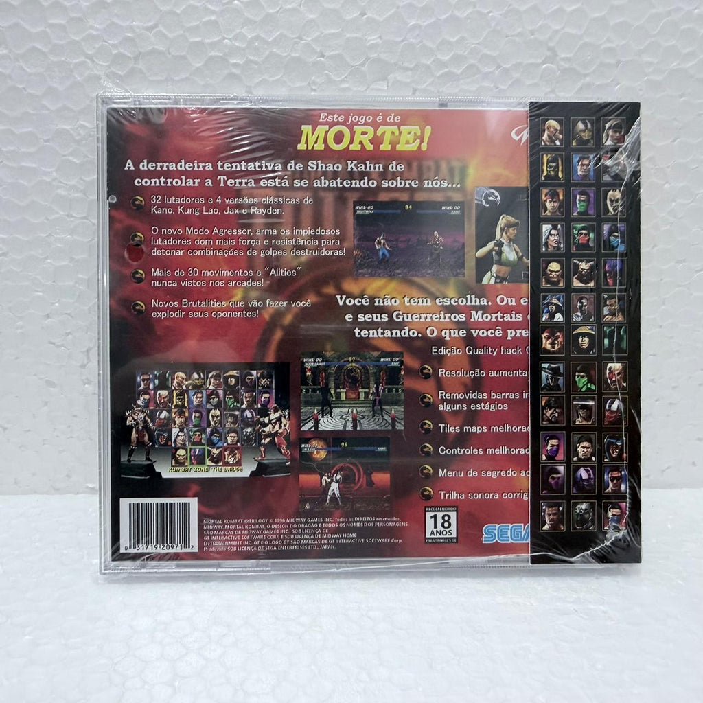 Mortal Kombat Trilogy -Sega Saturno