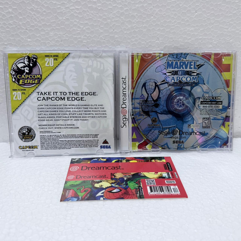 Marvel Vs Capcom clash of super heroes -Dreamcast