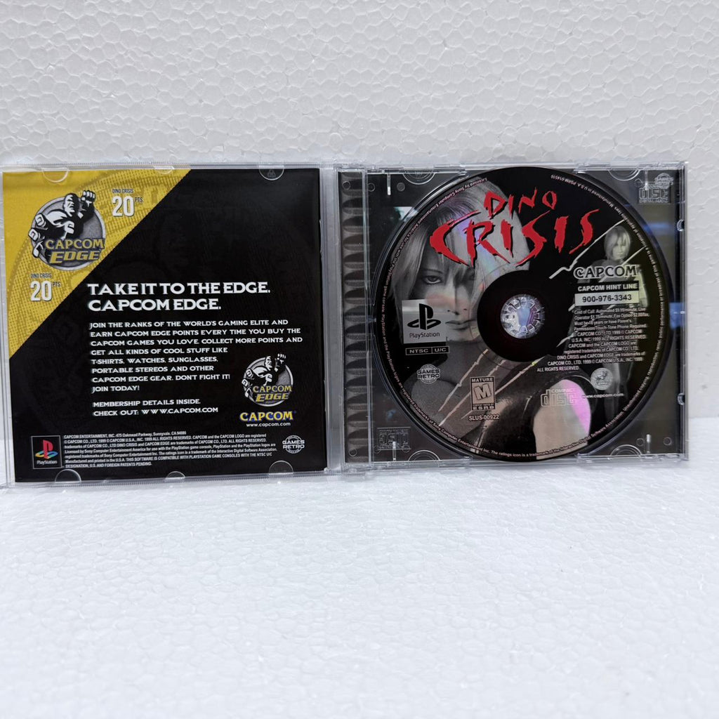 Dino Crisys Box com 2 jogos - PlayStation