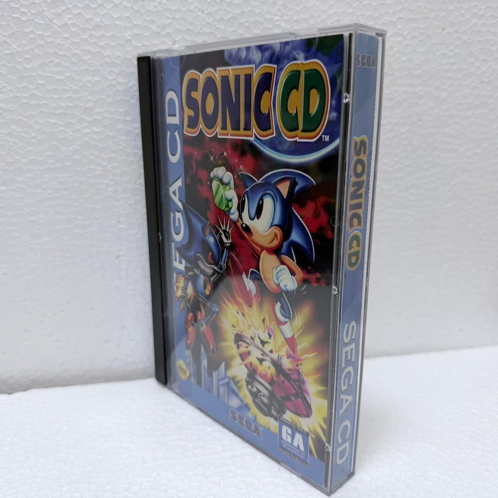 Sonic Cd - Sega Cd / Mega CD - Box em Acrílico