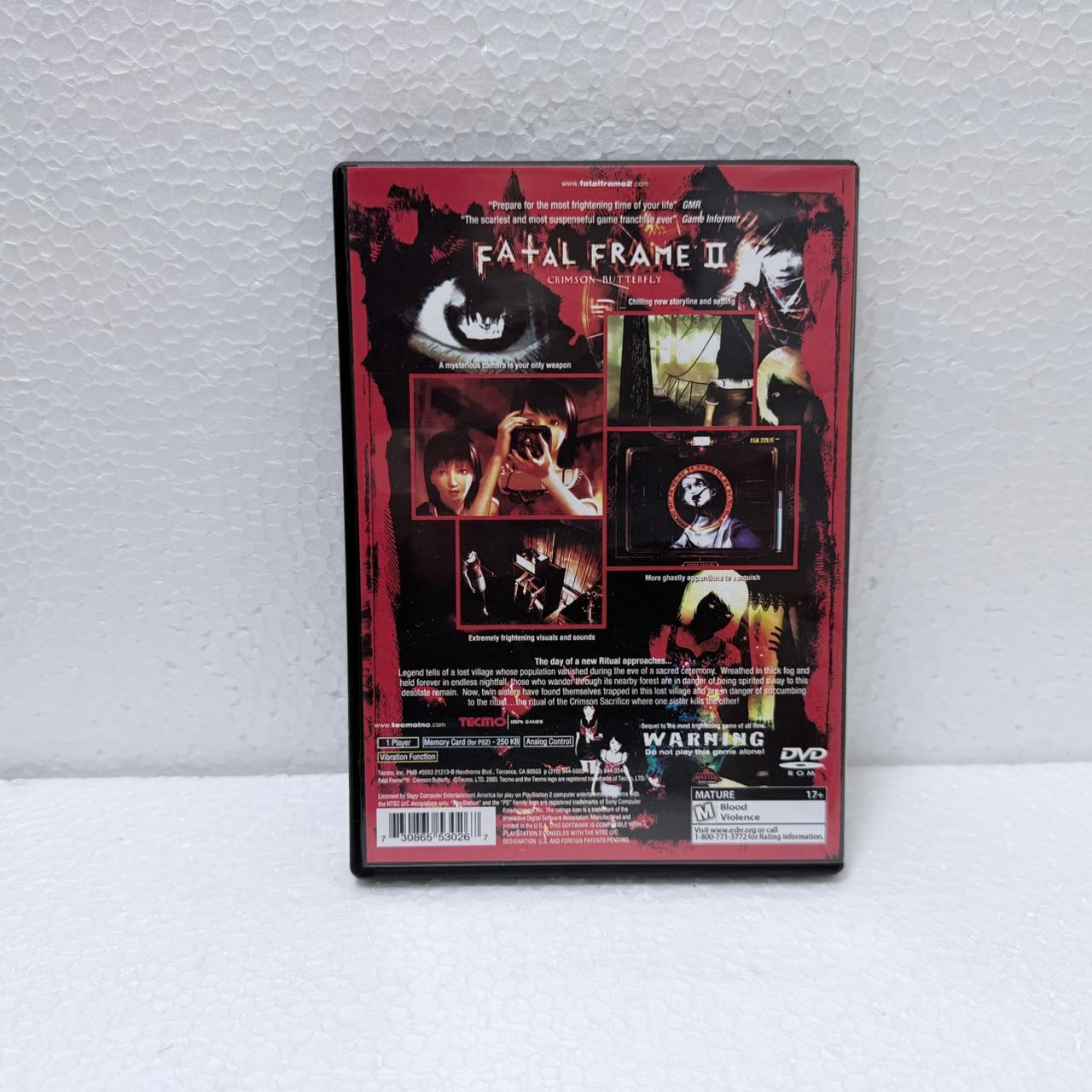 Fatal Frame 2 Crimson Butterfly -PlayStation2