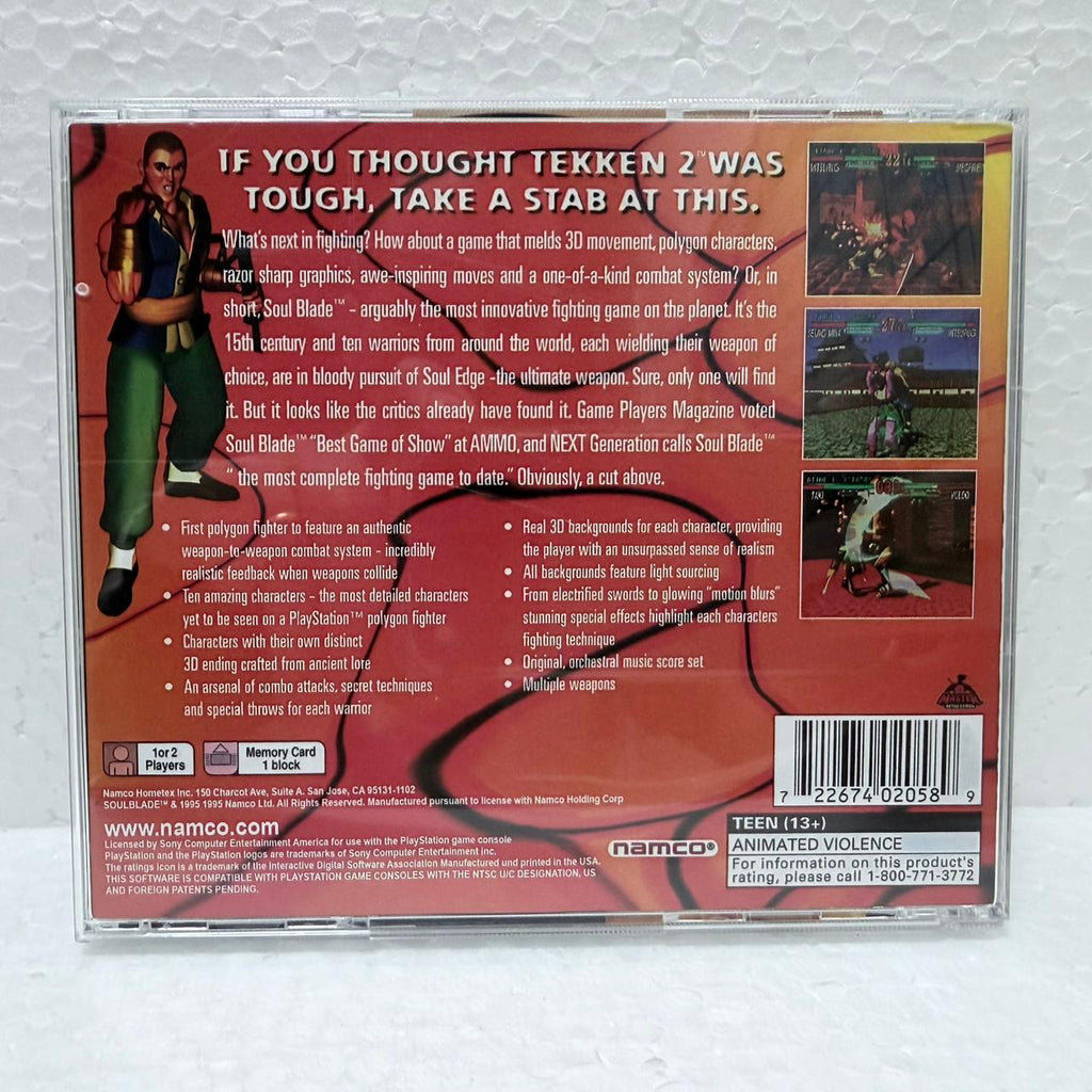 Soul Blade -Playstation