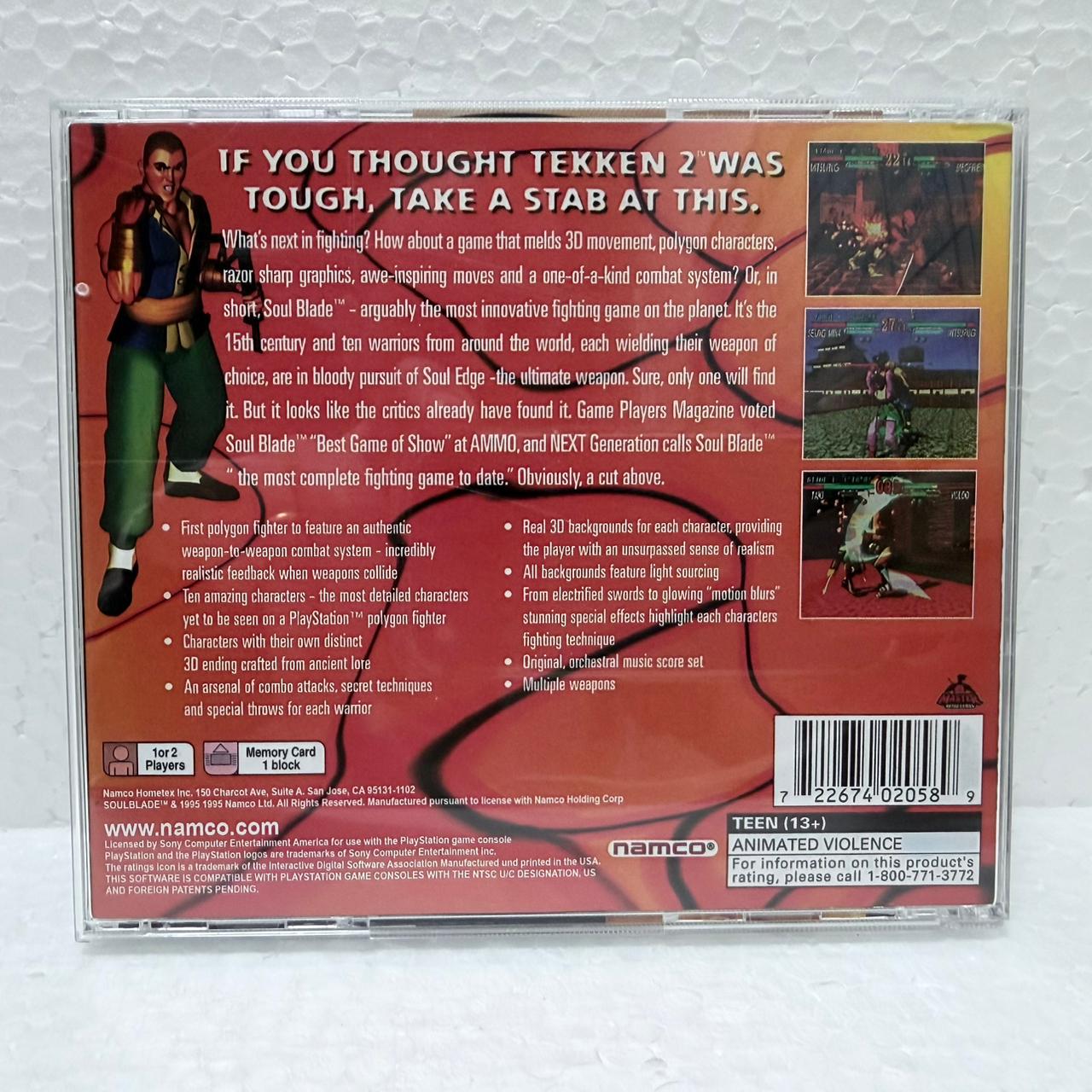 Soul Blade -Playstation