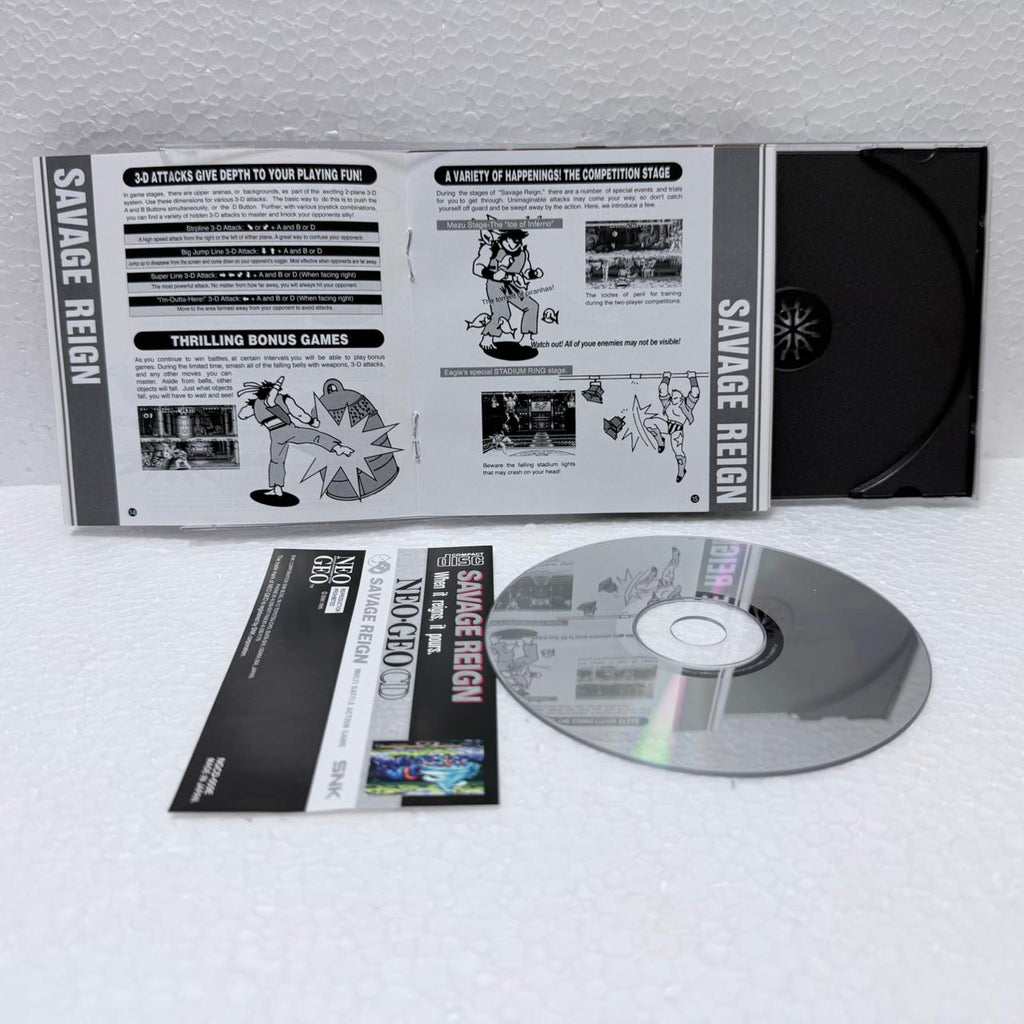 Savage Reign -Neo-Geo CD