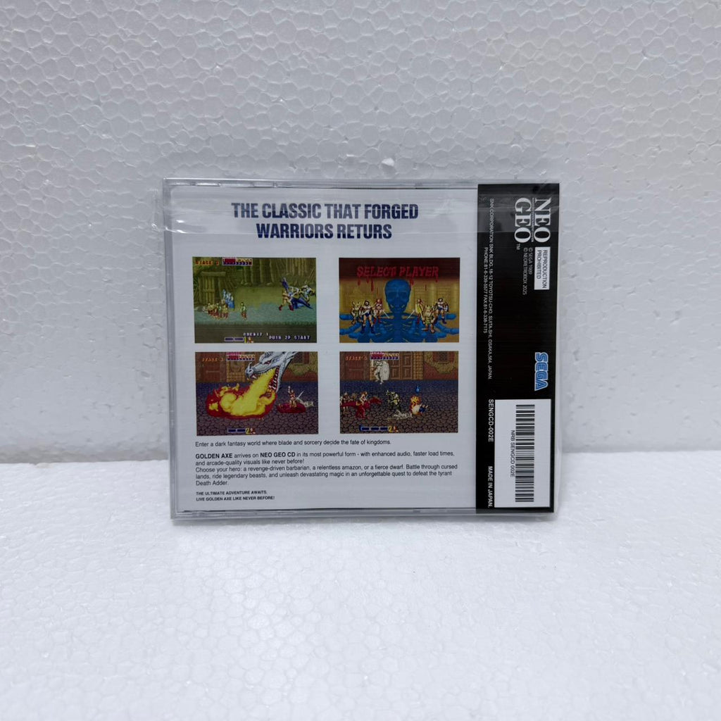 Golden Axe -Neo-Geo CD