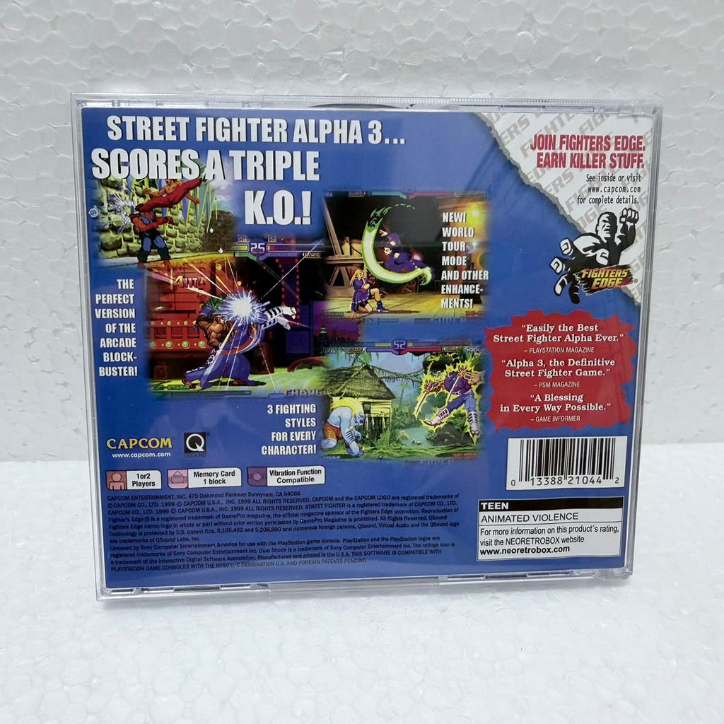 Street Fighter Alpha 3 -PlayStation