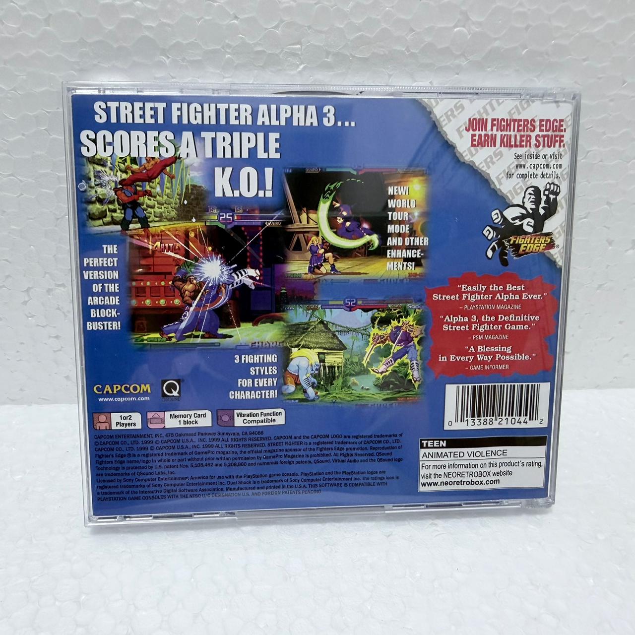 Street Fighter Alpha 3 -PlayStation