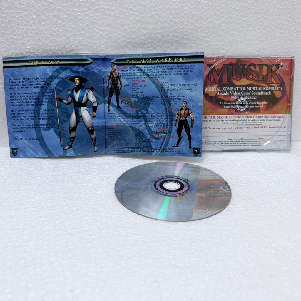 Mortal Kombat 4 -PlayStation