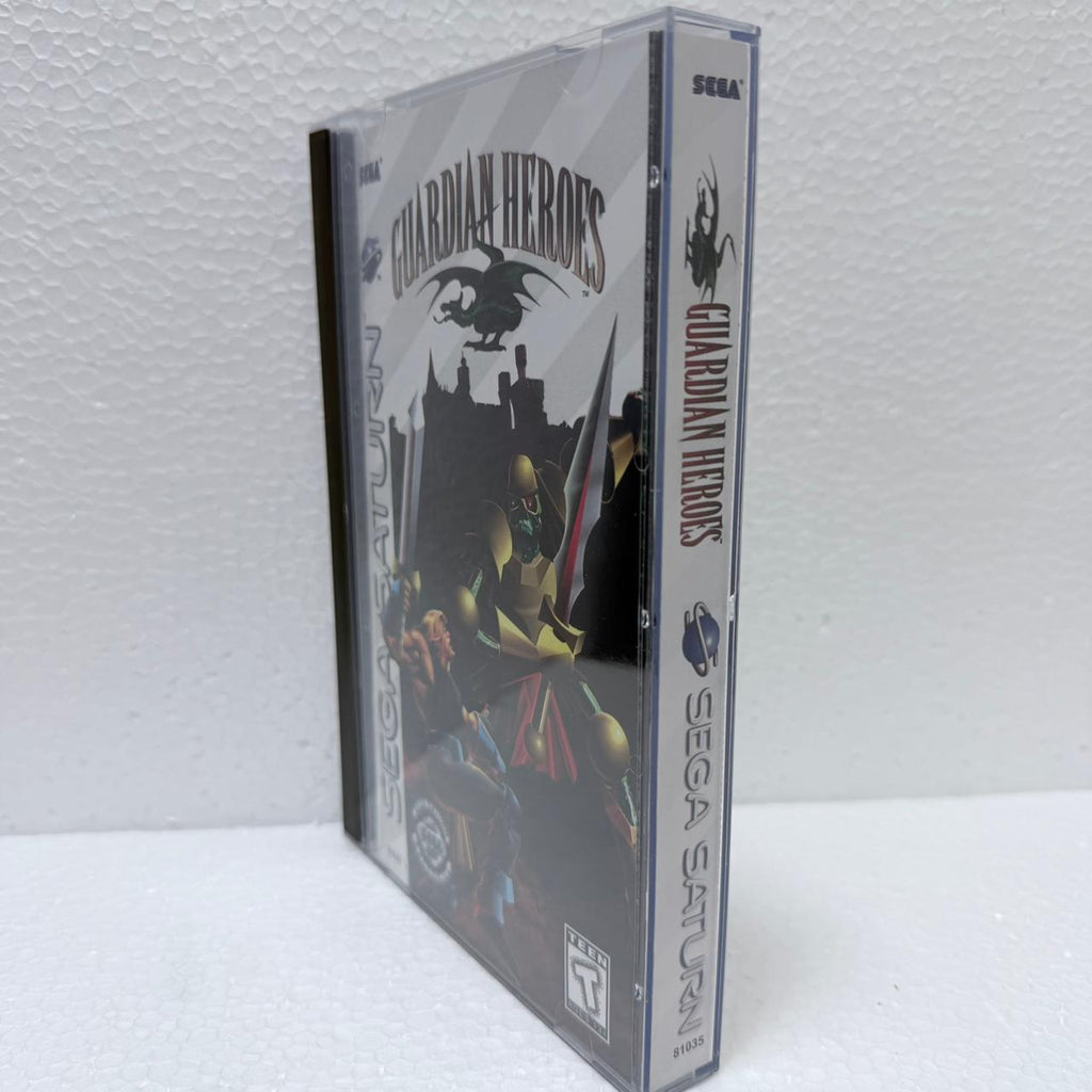 Guardian Heroes - Sega Saturno - Box em Acrílico