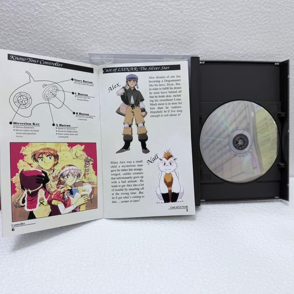 Lunar -Sega Cd / Mega CD - Box em Acrílico