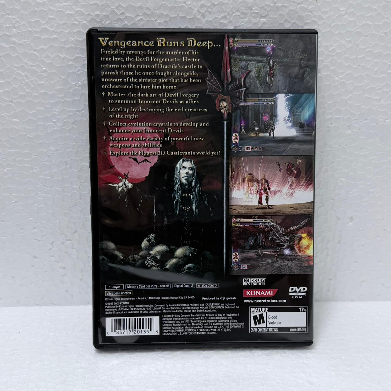 Castlevania Curse of Darkness -PlayStation2